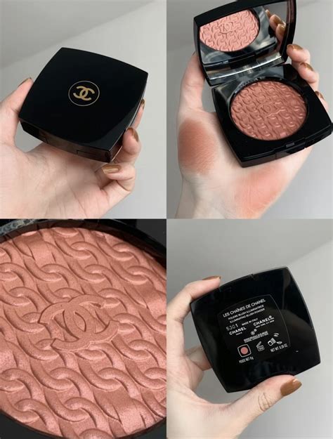 les chaînes de chanel illuminating blush powder 8 g|CHANEL .